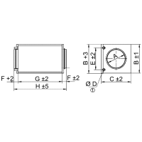 Maico Wasser-Lufterhitzer WRH 31-6 DN315