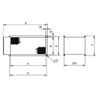 Maico DHP 22-16 Elektro-Lufterhitzer, Drehstrom,...