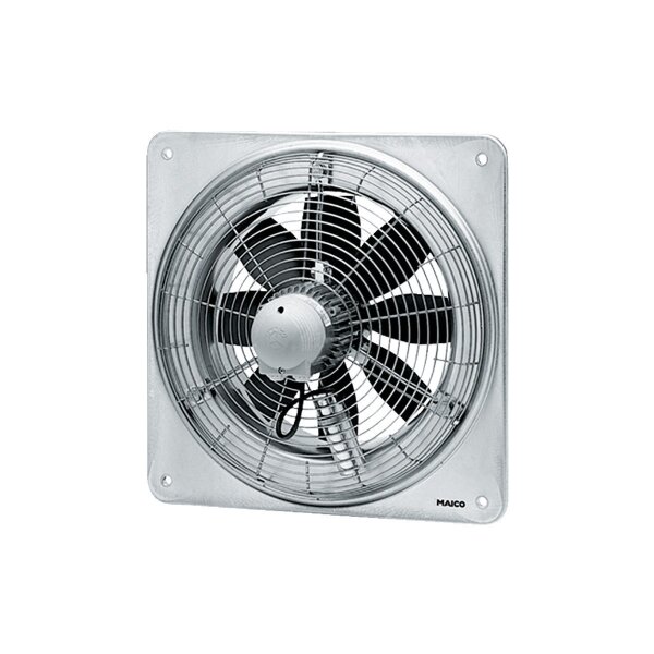 Maico Axial-Wandventilator DZQ 35/4 B Ex t Wandplatte, Drehstrom, StaubEx, 2660m3/h