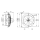 Maico Axial-Wandventilator DZQ 30/2 B Ex t Wandplatte, Drehstrom, StaubEx, 3380m3/h