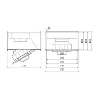 Maico Kanalventilator DPK 56 EC Kanal 1000x500,...