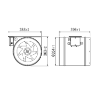 Maico Diagonal-Ventilator EDR 35 DN350