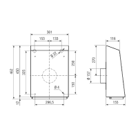 Maico Außenwand-Radialventilator AWV 16 EC 723...