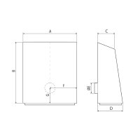 Maico Außenwandventilator AWV 20 DN200