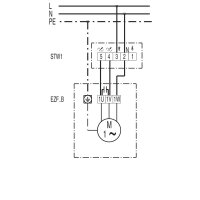 Maico EZF 35/6 B Axial-Wandventilator für Unterputz-Installation, DN350, Wechselstrom