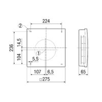 Maico Außenabdeckung PPB 30 AK aus Kunststoff,...