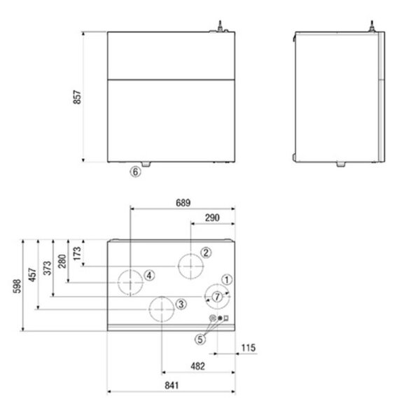 Maico Raumluft-System WS 470 RET mit Enthalpie, rechts, bis 450 m²