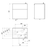 Maico Raumluft-System WS 320 BRET mit Bypass, Enthalpie,...