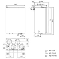 Maico Raumluft-System WS 170 KBL...