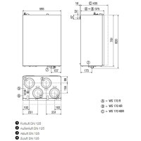 Maico Raumluft-System WS 170 KRET, m. Anst....