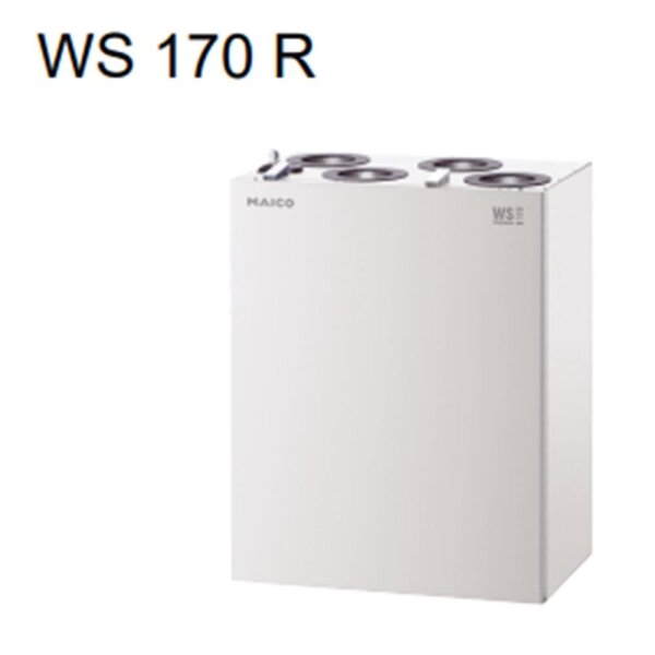 Maico Raumluft-System WS 170 R, m. Anst. Standard-Rechtsausführung, bis 130 m²,H