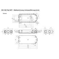 Maico Raumluft-System WS 160 Flat KET mit Vorheizregister...