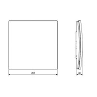 Maico Abdeckung für Ventilatoreinsatz ER EC...