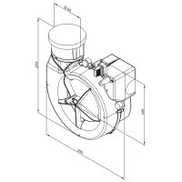 Maico ER EC Ventilatoreinsatz