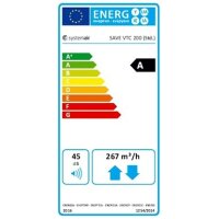 Systemair SAVE VTC 200 R, WRG-Gerät rechts