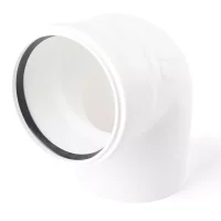 CONEL Drain Abwasserrohr Bogen DN 90 mm 87°...