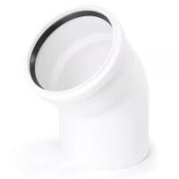 CONEL Drain Abwasserrohr Bogen DN 70 mm 45°...