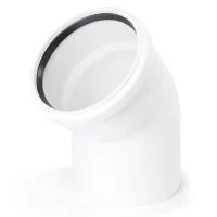 CONEL Drain Abwasserrohr Bogen DN 40 mm 45°...