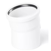 CONEL Drain Abwasserrohr Bogen DN 100 mm 15°...