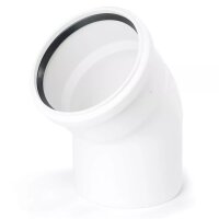 CONEL Drain Abwasserrohr Bogen DN 40 mm 15°...