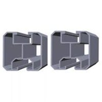 Trägerprofil senkrecht 2445mm lang Grundlänge...