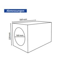 Blauberg Rohbauträger 500 mit Gefälle