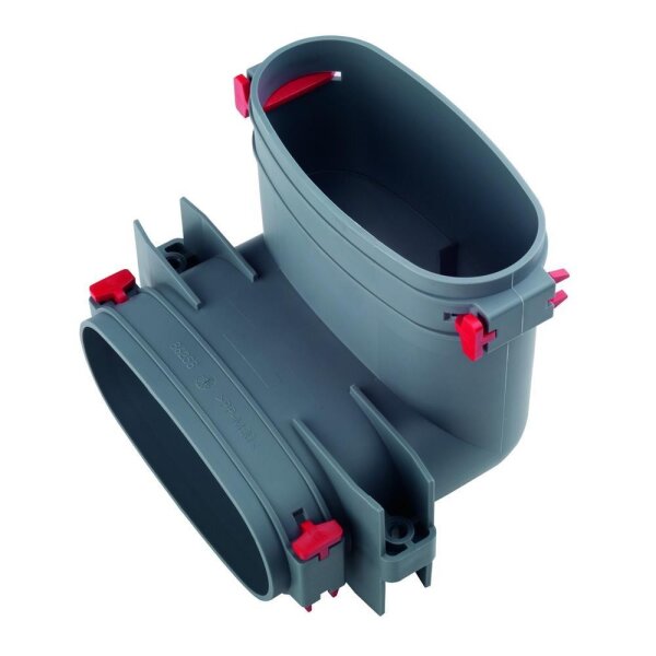 Vallox Kompaktbogen ValloFlex oval vertikal VBV 115 x 51