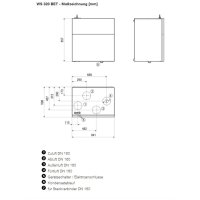 Maico Raumluft-System WS 320 BET mit Bypass + Enthalpie
