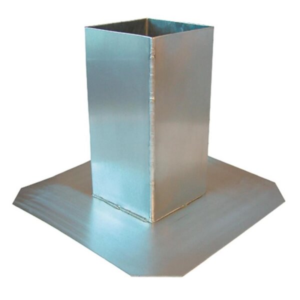 Altvater FDAU – Flachdach-Durchführung Unterteil 150x100x400mm Aluminium