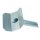 Altvater Wasserspeier 45° abgewinkelte Klebefläche Länge 600mm 60mm Rohr Aluminium
