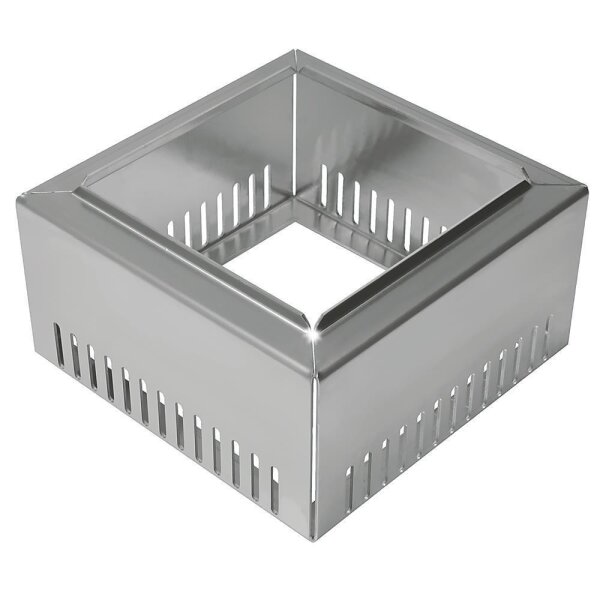 Altvater Aufsteckrahmen für Einlaufrost 400x400x100mm Aluminium
