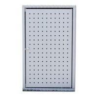 Altvater MBE240l9006/Drei/li – Einzelmüllbox 240L Dreikantschloss RAL9006 Tür links
