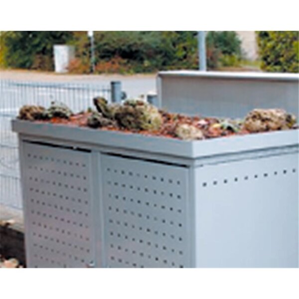 Altvater Pflanzenschale für Dreifachmüllbox 240L RAL9007