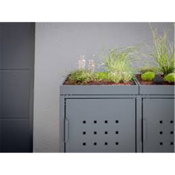 Altvater Pflanzenschale für Einzelmüllbox 240L RAL9006