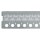 Altvater Kiesfangleiste Universal 60–120x1,5mm Aluminium