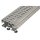 Altvater Kompaktrinne Breite 110mm Unter und Oberteil Höhe 67-107 Aluminium Länge 2000mm Entwässerungsrinne