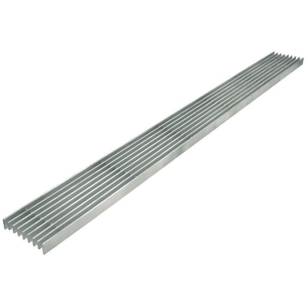 Altvater Rostrinne 200 Oberteil Längsstabrost Edelstahl Länge 1500mm