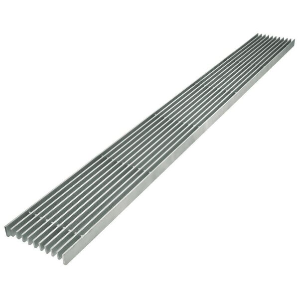 Altvater Drainrinne 150 Oberteil Längsstabrost Edelstahl Länge 1000mm