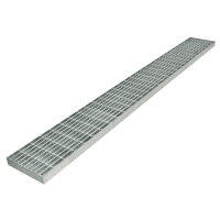 Altvater DROTGE1500/150 – Draenrinne 150 Oberteil Gitterrost MW 30/10 Edelstahl Länge 1500mm