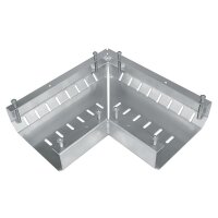 Altvater Drainrinne 150 Eckstück Unterteil Aluminium...