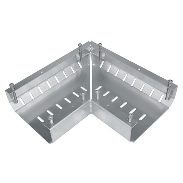Altvater Drainrinne 150 Eckstück Unterteil Aluminium Höhe 50-75mm