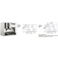Vallox VP 270-MV-E Links Enthalpie Wohnraumlüftungsgerät