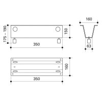 Fränkische profi-air Montageset Boden für 400...