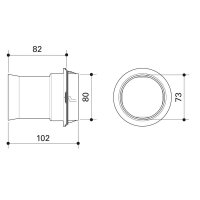 Fränkische profi-air classic Anschlusskupplung NW 63