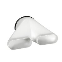 Fränkische profi-air Ovalkanal Adapter 2x 163 x 68...