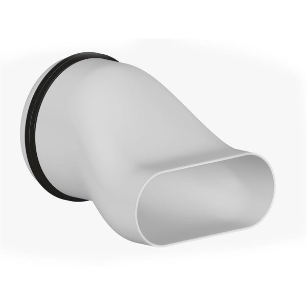 Fränkische profi-air Ovalkanal Adapter 163 x 68 mm - DN 125