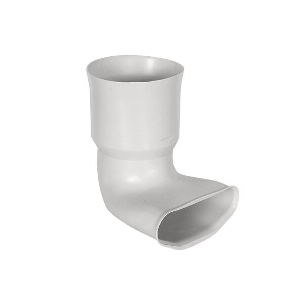 Fränkische profi-air Adapterbogen 90° 132 x 52 mm - Rohr NW 75