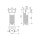 Fränkische profi-air classic Luftdurchlass plus 90° DN 125 - 2 x DN 90 Lang