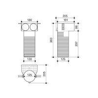 Fränkische profi-air classic Luftdurchlass plus...
