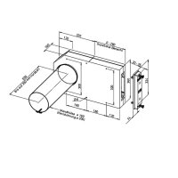Helios KWL 45 LE-RP Rohbauset Laibung